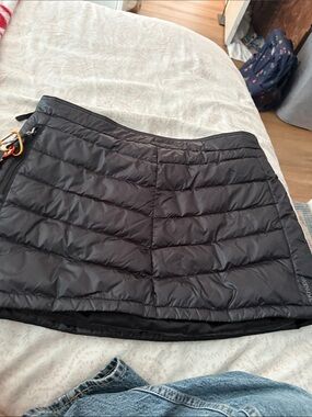 Black Quilted Women’s Skirt skhoop